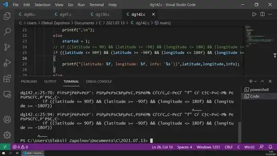 помилка: некоректний суфікс "f" у цілій константі