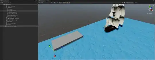 В редакторе объекты плавают путем указаний GameObject'ов