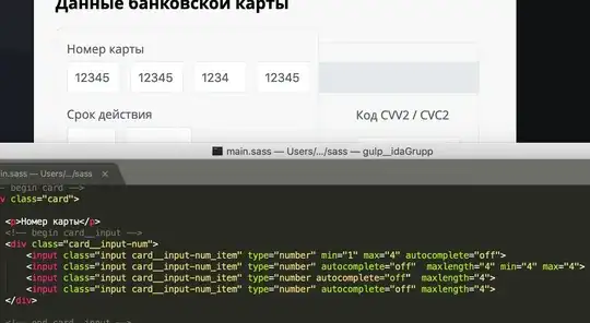 Вот как это все отображается