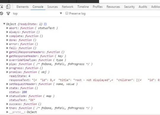 вывод переменной tree в консоль