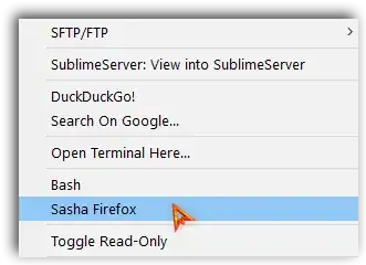 Контекстное меню