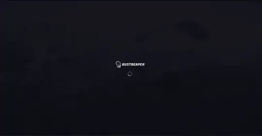 Вот такой экран загрузки