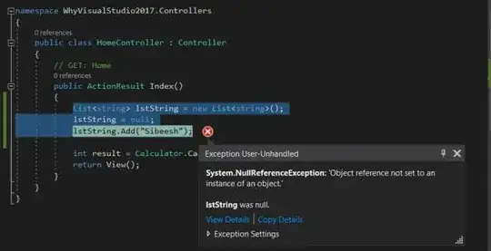 имя объекта с нулевым указателем