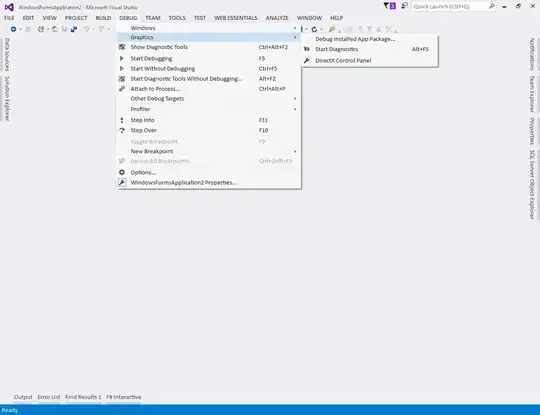 Пример меню
