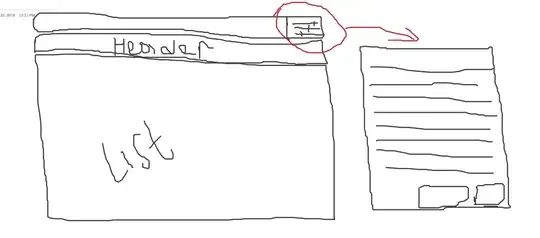 набросок выпадающего элемента управления