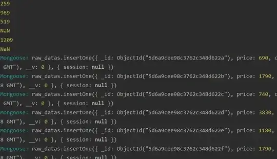 Сначала вывод ВСЕХ difference, а затем уже запись всех документов в базу