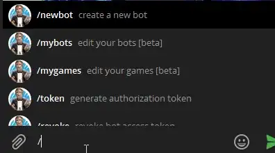 команды для бота