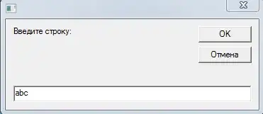 вводим "abc"