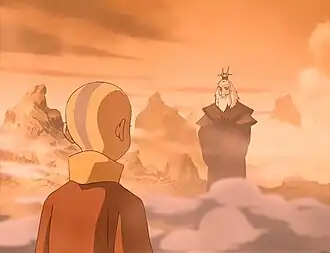 Аватар Аанг и Аватар Року