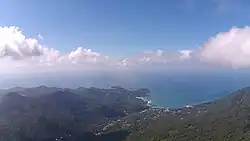 вид сверху на деревню Чалоклам