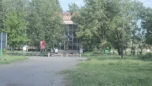 Село Вишнёвое. Здание Вишневого сельсовета