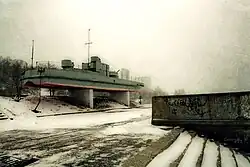 БКА проекта 1125 № 13 в Волгограде сзади