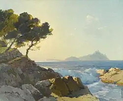 Морской пейзаж.