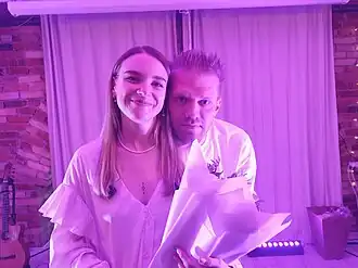 Таисия Пальцева и Павел Звидран на творческом сольном вечере проекта «Пальцева Экспириенс».