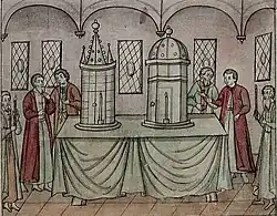 Описание «в лицах» свадьбы царя Михаила Федоровича с Евдокией Лукьяновной Стрешневой: «Над свечами у фонарей были: у государева фонаря стряпчей Дмитрей Баймов сын Воейков да Нефод Козмин сын Минин, у государынина фонаря стряпчие Федор Андреев сын Олябьев да Дорофей Шипов»