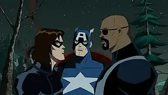 Зимний солдат, Капитан Америка и Ник Фьюри