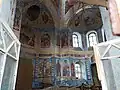 Интерьер Троицкой церкви. Вид с юго-востока.