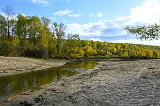 Водоток, соединяющий озеро Шанхай с низовьем протоки Подувалье