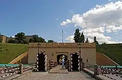 Главные ворота Госпитального укрепления Киевской крепости