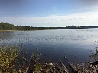 Вид с северо-западного берега