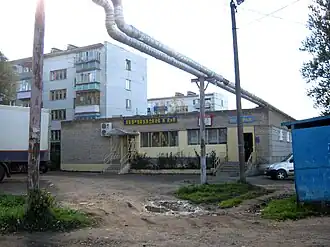 Продуктовый магазин в посёлке