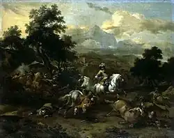 Кавалерийская стычка