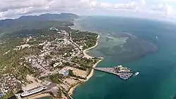 Пирс и деревня Thong Sala