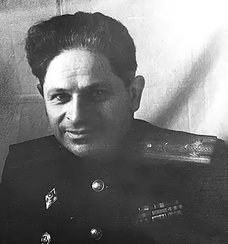 Полковник Г.И. Свобода в Москве 1952.