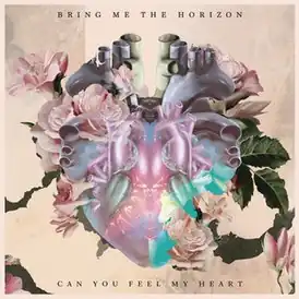 Обложка сингла Bring Me the Horizon «Can You Feel My Heart» ()