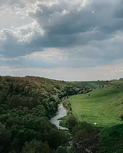 Вид на реку Воргол