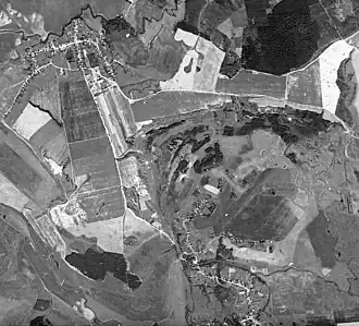 Спутниковая съёмка села Ротовка. 1972 год
