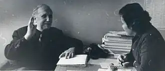 Свистунов Н. К. и Шарова А. Н. на кафедре РПУ МЭИ