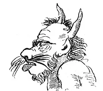 «Старый бес», рисунок А. С. Пушкина