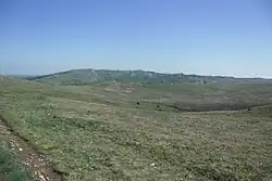 Тырке-яйла с юга, с Северного Демерджи