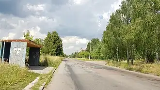 вид в северном направлении при примыкании Масановской улицы