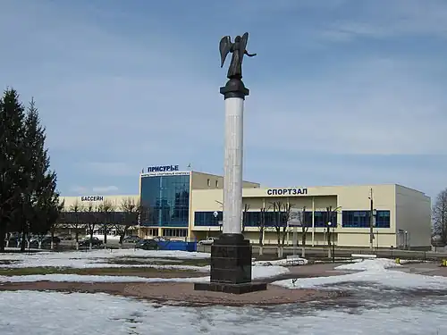 Скульптура «Ангел памяти и славы» в Ядрине(2005 год)