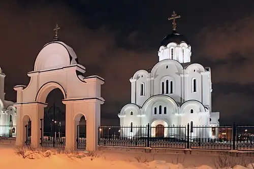 Храм зимой 2017 года