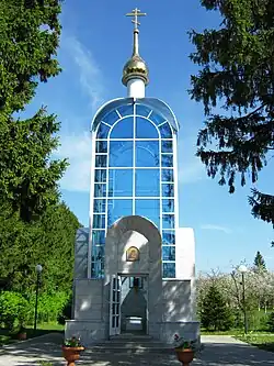 Часовня на месте захоронения А. Г. Николаева