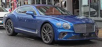 Третье поколение Bentley Continental GT