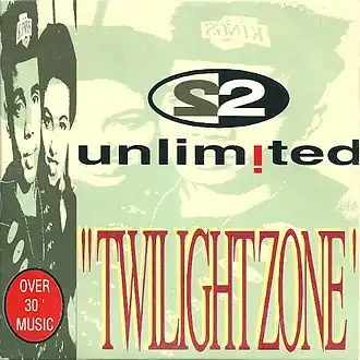 Обложка сингла 2 Unlimited «Twilight Zone» (1992)