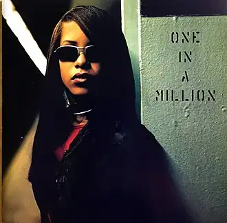 Обложка альбома Алии «One in a Million» (1996)