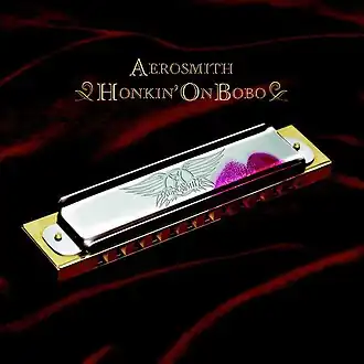 Обложка альбома Aerosmith «Honkin' on Bobo» (2004)