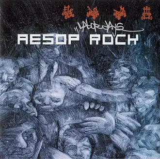 Обложка альбома Aesop Rock «Labor Days» (2001)
