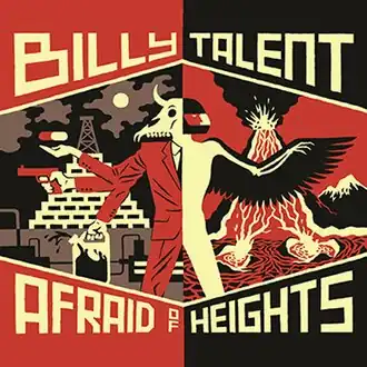Обложка альбома Billy Talent «Afraid of Heights» (2016)