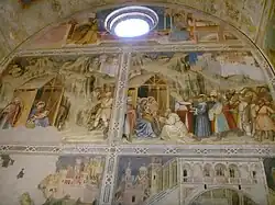 Фрески контрфасада. 1378-1384