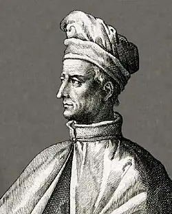 Портрет Америго Веспуччи в тюрбане. 1620-е гг. Офорт. Британский музей, Лондон