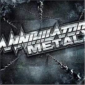 Обложка альбома Annihilator «Metal» (2007)
