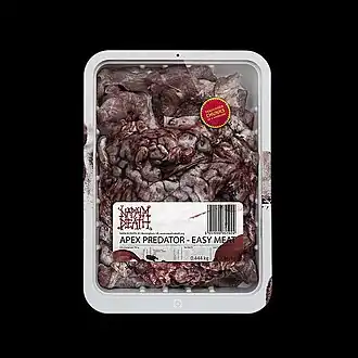 Обложка альбома Napalm Death «Apex Predator – Easy Meat» (2015)