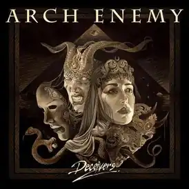 Обложка альбома Arch Enemy «Deceivers» (2022)
