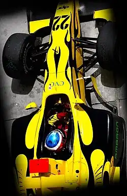 Ибрагим за рулём David Price Racing в сезоне 2008 GP2 Asia